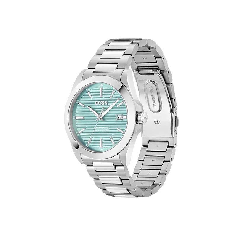 Hugo Boss Strike Tiffany Blue Designer fashion Men's Watch- 1514171